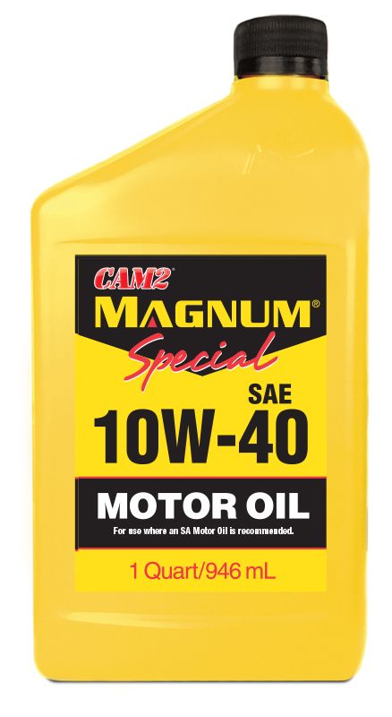 CAM2 MAGNUM SPECIAL 10W-40 SYNTHETIC BLEND ENGINE OIL 12903-652