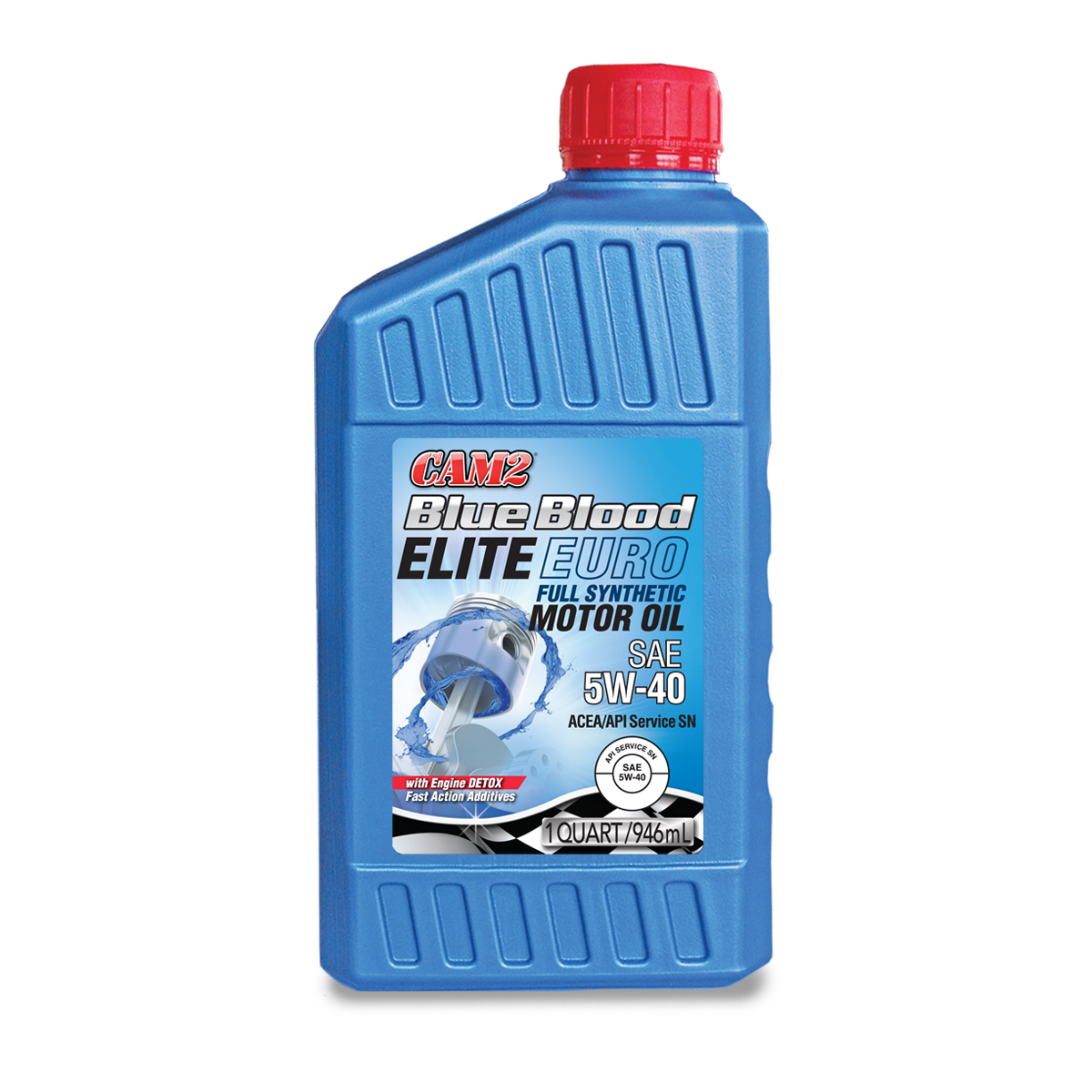 CAM2 BLUE BLOOD ELITE EURO 5W-40 FULL SYNTHETIC ENGINE OIL 80565-382