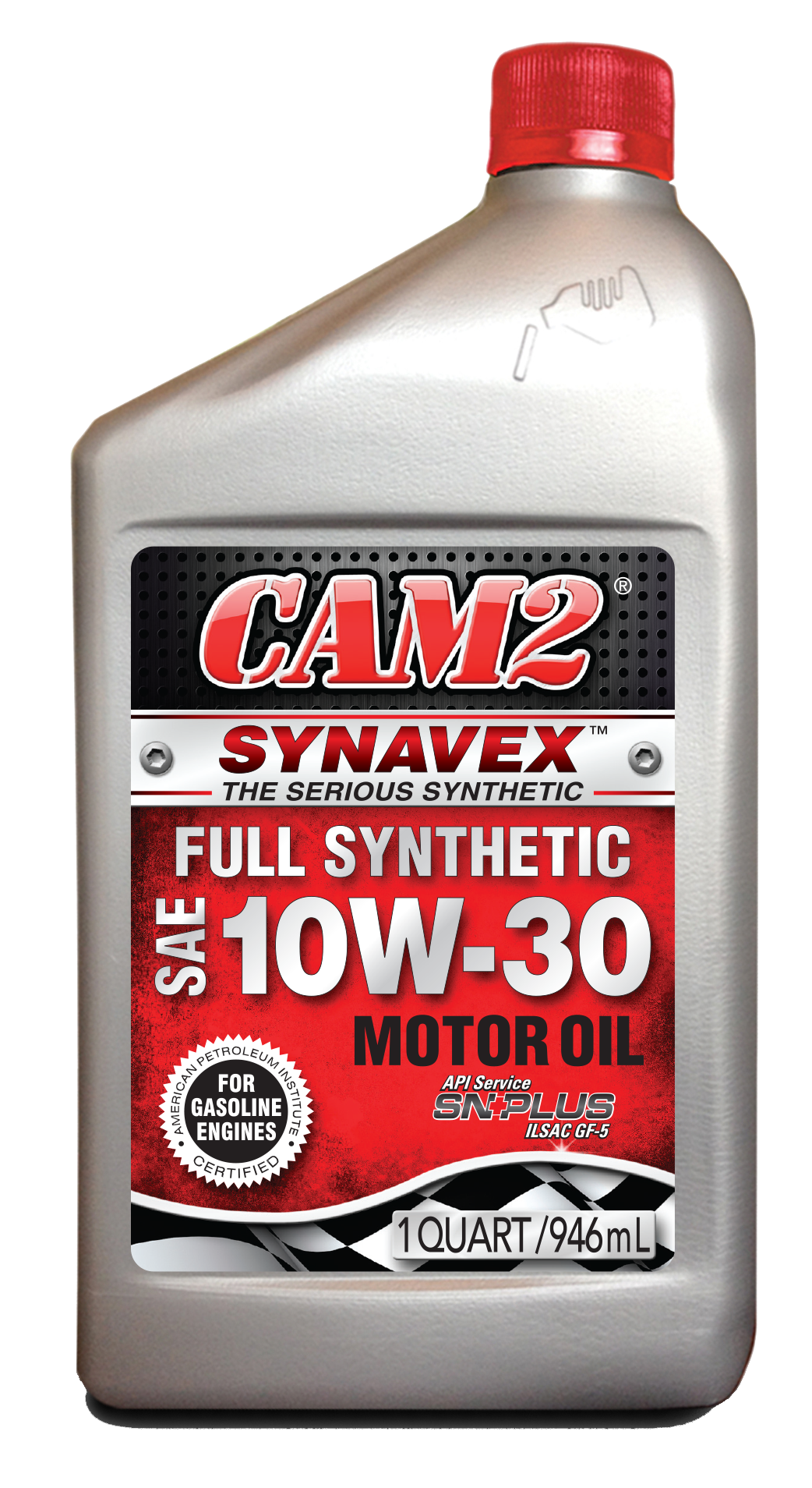 CAM2 SYNAVEX™ 10W-30 FULL SYNTHETIC ENGINE OIL API SN+ GF-5 80565-394