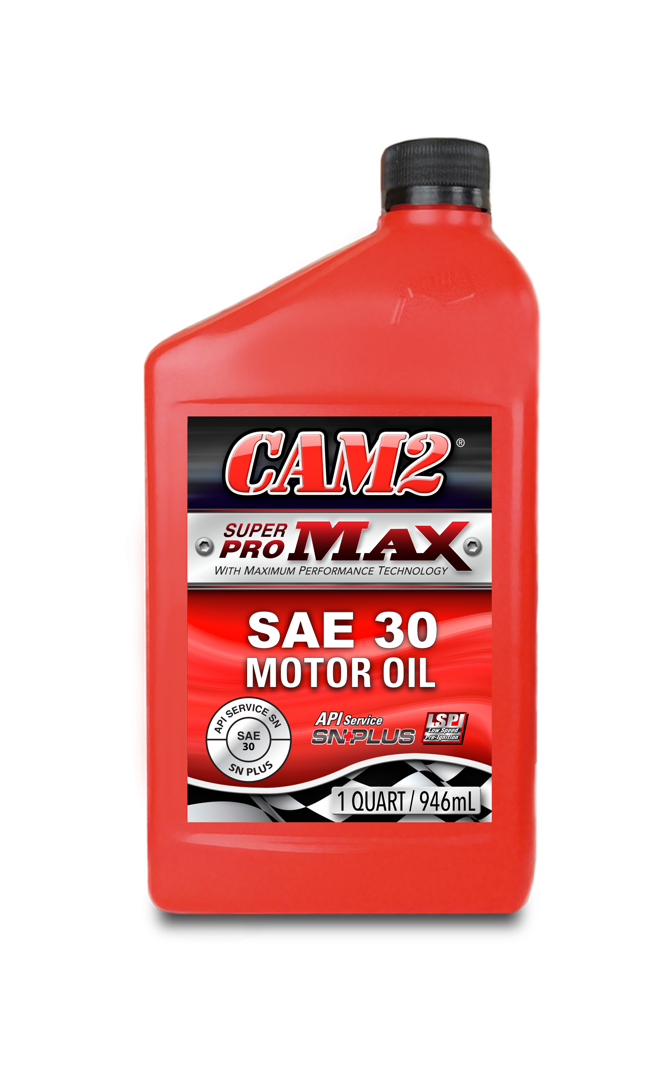 CAM2 SUPERPRO MAX SAE 30 SYNTHETIC BLEND MOTOR OIL 80565-419