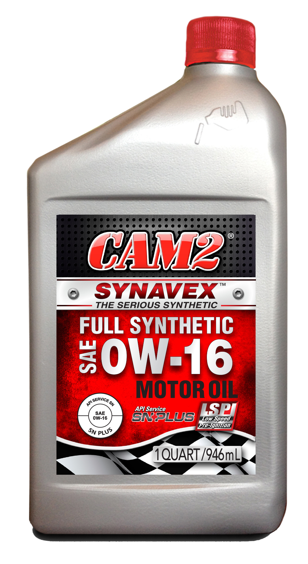 CAM2 SYNAVEX™ 0W-16 FULL SYNTHETIC ENGINE OIL API SN PLUS-RC 80565-476
