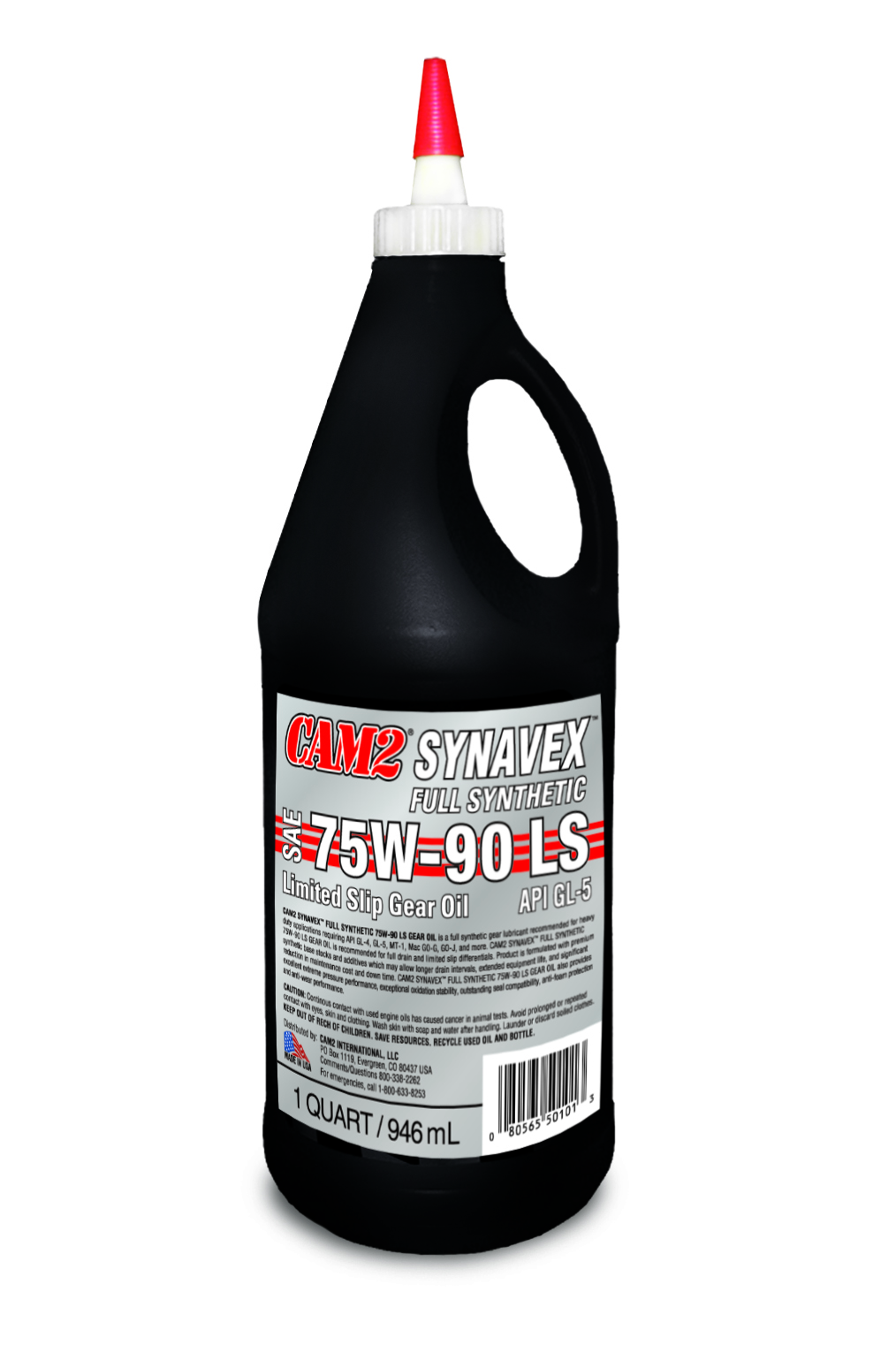 CAM2 SYNAVEX FULL SYNTHETIC 75W-90 (LS) GEAR OIL 80565-501