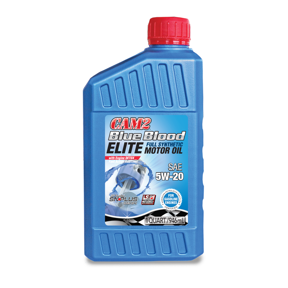 CAM2 BLUE BLOOD ELITE 5W-20 SN PLUS FULL SYNTHETIC ENGINE OIL 80565-960