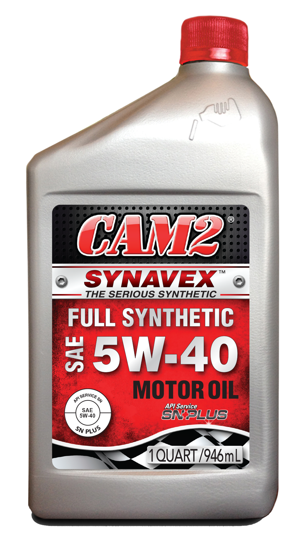 CAM2 SYNAVEX™ 5W-40 FULL SYNTHETIC ENGINE OIL API SN+ 80565-992
